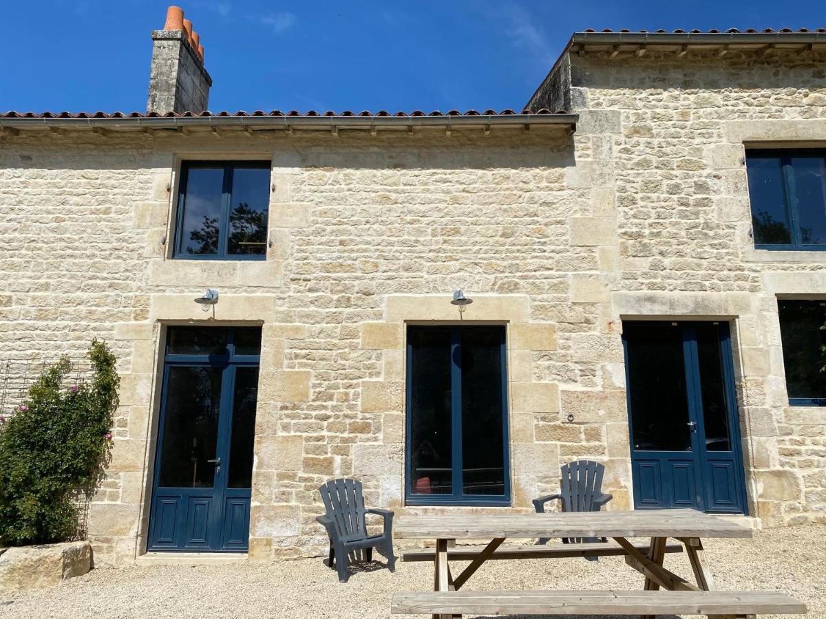 Chateau Des Loups - Les Cypres Echire ภายนอก รูปภาพ